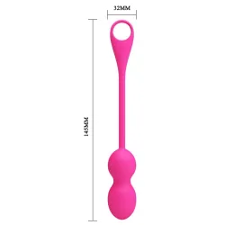 Pretty Love Boules de Geisha vibrantes Elvira 8 x 3.2 cm Rose